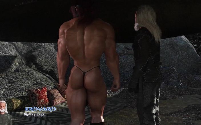 Gaming vision: 野蛮人の征服-v0.3.1セックスシーンパート1とギャンプレイ