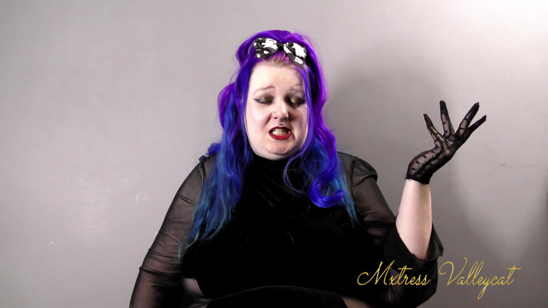 Mxtress Valleycat: Making You Into My Emotional Support Fleshlight