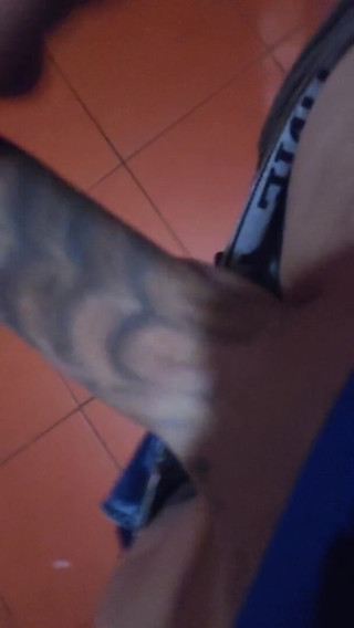 Hard big Tatooed cokk!: Ey babacık!