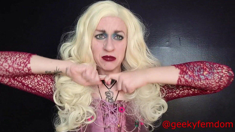 Geeky Femdom: Hocus pocus Sara Anderson-double फीचर