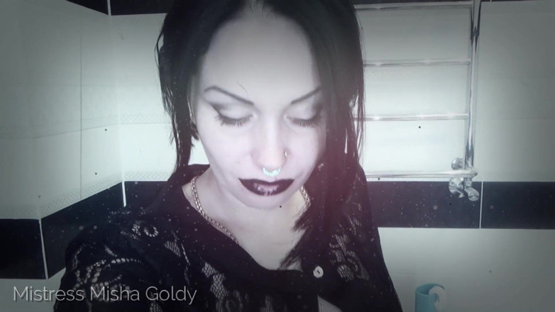 Goddess Misha Goldy: トイレでお会いしましょう