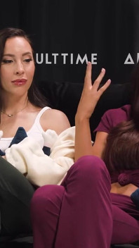 Pornstars Podcast After Lesbian Hookup