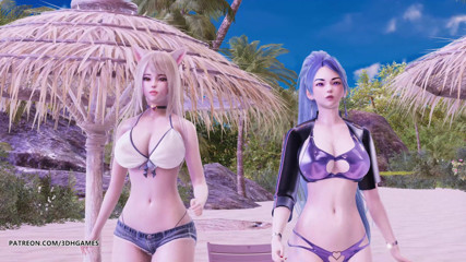 3D-Hentai Games: [MMD] Girl's Generation - tarian striptis panas Ahri Kaisa League of...