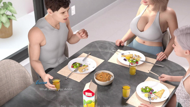 3D Cartoon Porn: Growing Things up 5 - Lucas Plays with Bella’s Body Then Dreams...