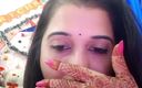 Varsha Studios: Умная бхабхи жесткая накачка киски во время видеозвонка