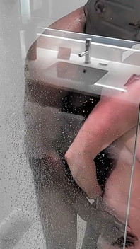 GILF Gets Soaked in Shower with BBC