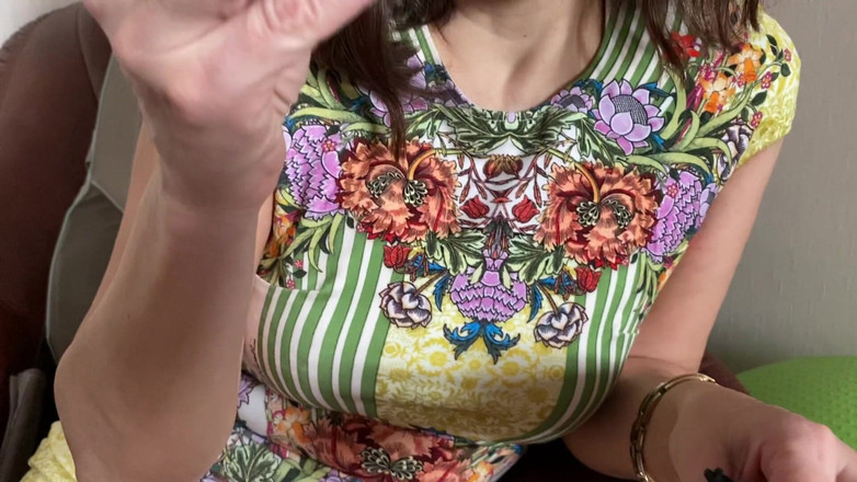 Tumanova Alina: ¡maravilloso Video De Relajación De Esposa Madura Para Su Joven...