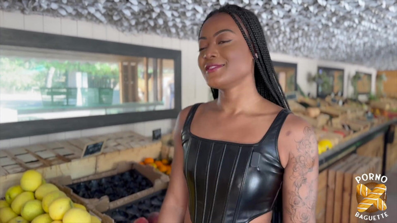 Porno Baguette: เงี่ยน สาวผิวดำสวยโดนเย็ดแรงๆ