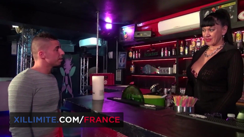 Made In France: Busty cougar wants a boy to fulfill her fantasies