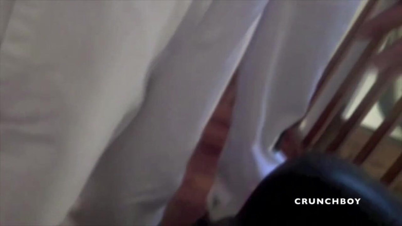 Sneaker gay: Tony sniff the feet and foot of his master sex...