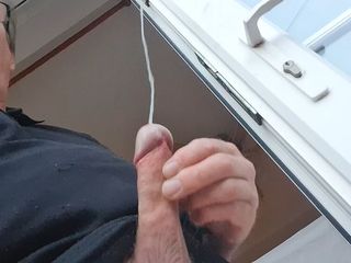 Dirty old git: Long Edging and Four Huge Cumshots