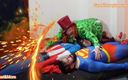 Fer All for pleasure: Part 2 Superheroes Fer Turns Into Ringmaster and Plays Hot with...