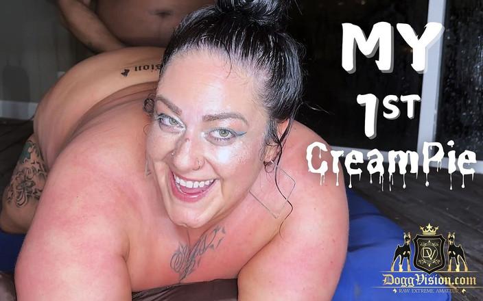 DoggVision: Saucy Sapphire mój pierwszy creampie