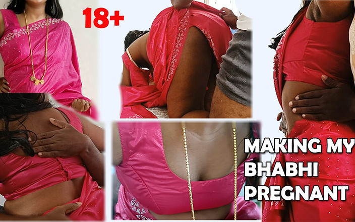 Luxmi Wife: 让我的性感人妻/安妮穿着纱丽服怀孕-1