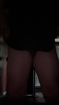 Latino Boy Throwing Some Thigh