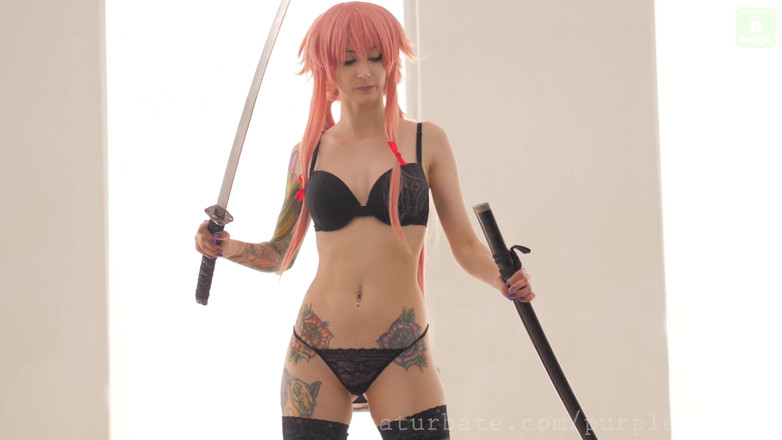 Purple Bitch: Yuno likes anal 4K. Part2