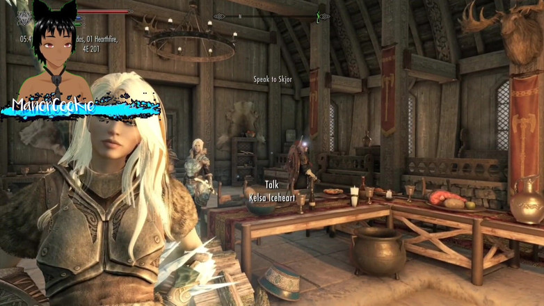 Manor Cookie: Skyrim B и L Mod - Больше квестов и празднования в зале сексом с несколькими женщинами