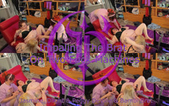 Jasmine_dlight & Peggy Deville & Bambi Brat - Impaling the Brat on Two Fuck Machines thumbnail