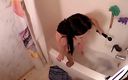 Sexy NEBBW: Bathtime Masturbation with BBC Dildo