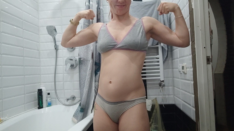 Risky Hairy Couple: Mój trening z dużymi mięśniami