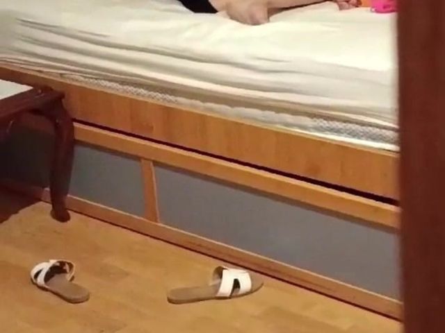I Find My Stepmom Alone in Bed in Lingerie and I Succeed and Fuck Her (Estrella latina)