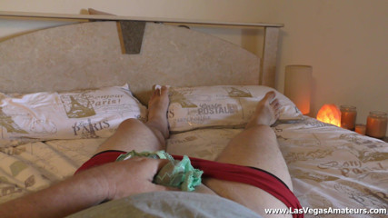 Spungy Gunk Films: Elodie Lee catches stepdaddy Gerald jerking off in her panties...