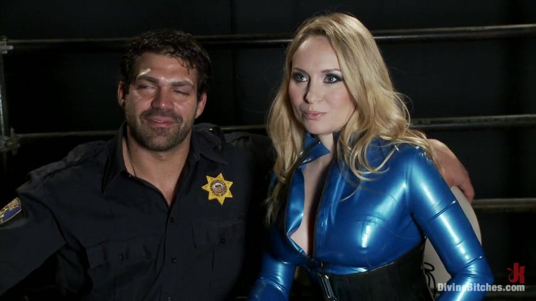 Divine Bitches by Kink: Male stripper punished by 40 women