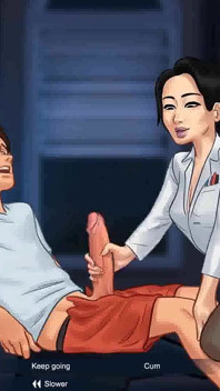Cerita musim panas: profesor Jepang ngocok kontol muridnya di kantor ep 177