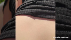 theasiansexlovers: Tetangga Asiaku bantuin aku menguji panti jompoku... Cewek sange ini...