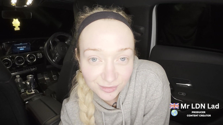 Mr LDN Lad: Leidenschaftlicher Auto-blowjob Sophia May Interviewmädchen Nimmt Mich Dogging Großbritannien