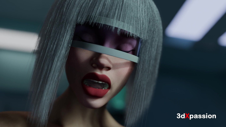 3dxpassion-transgender: Cryolab Secrets - Awek Cantik 18 tahun Yuna menunggang dalam cowgirl, mengambil...