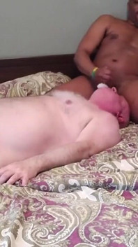 Bear Is Caught Jerking by Roommate...and Gets a Face Full of Cum!