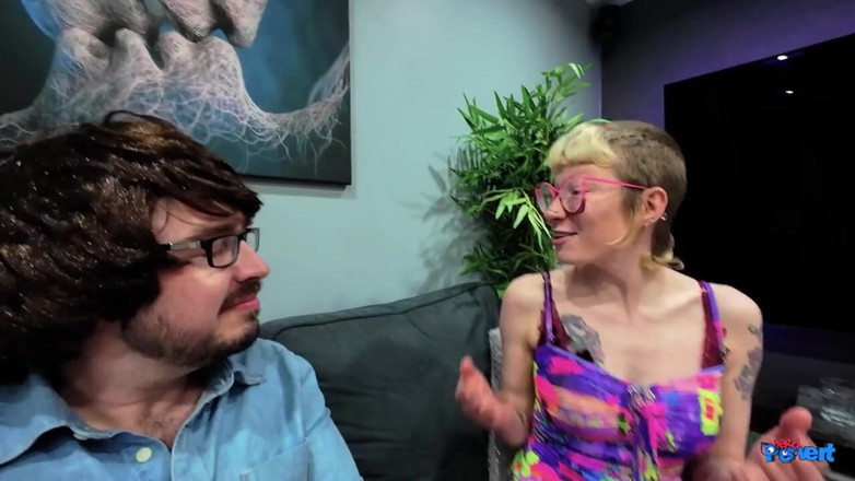 Nerd Pervert: Rose Rosebud - Spit Roasting Whore
