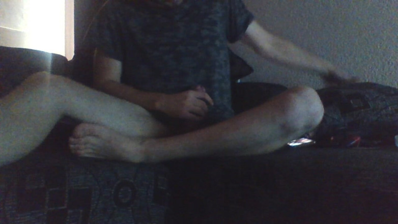 Henry Cole: Straight Teen Stroking That Massive Cock