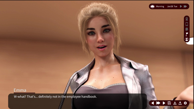 Wickedgammes studio: หัวหน้าของฉันอยากเย็ดเมียฉัน Part 26