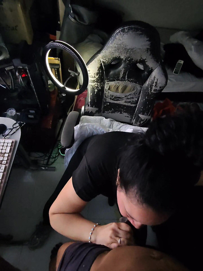 PABLO N3GROBAR: Неожиданный визит Queen в горло в видео от первого лица, pukkkke