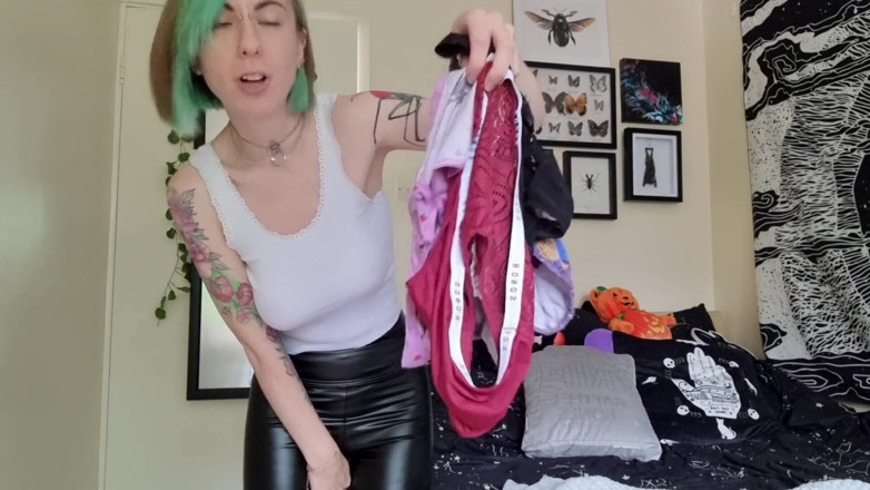 Fetpup: Showing you my dirty panties