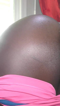 Big Boobs Ebony Takes Big Cock and Massive Creampie
