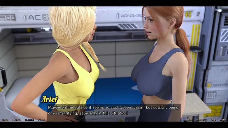AVN Teller: Stranded in Space - Step-sisterly Love