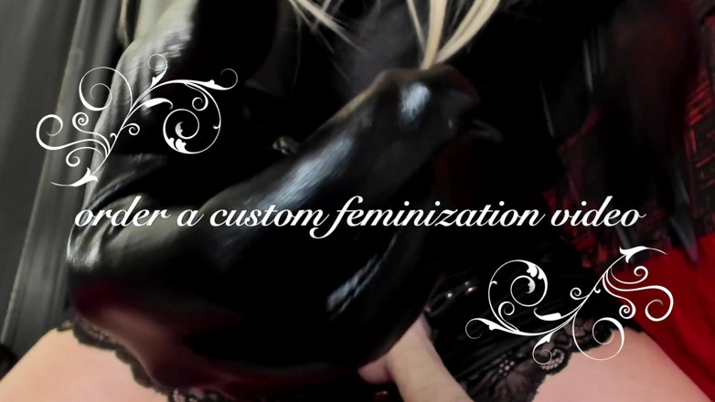 Mistress Hotwife Venus: Blonde GF feminizes you, sissy transformation - strap-on fuck fantasy