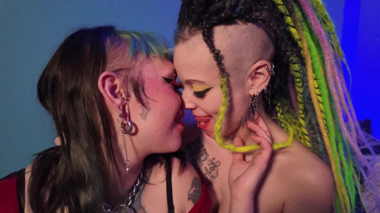 EdgesOfReality: สาวอาร์ตแนวทางเลือกเงี่ยนจัด เลสเบี้ยนกันมันส์