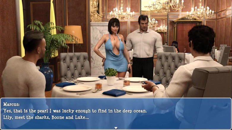 Dirty GamesXxX: Lily of the valley: casalinga in una cena di lavoro