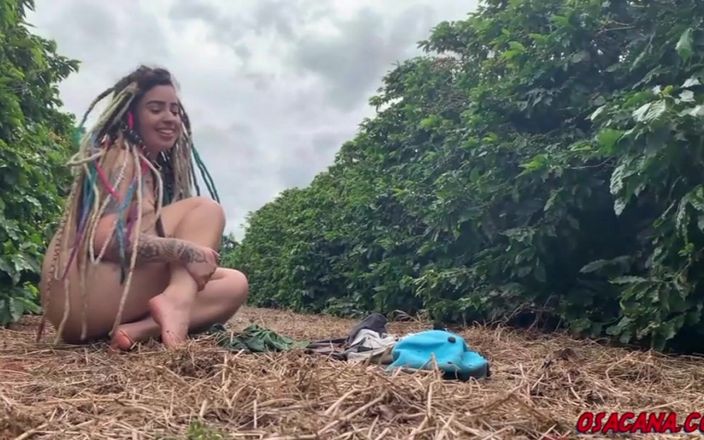 Amateur world: Beautiful Young Girl with Dreads Fucks Inside the Coffee Plantation