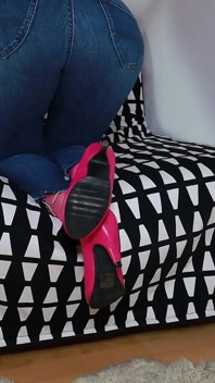 Pink Stockings and Pink Pumps