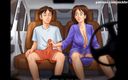 Cartoon Universal: Summertime saga deel 27 - stiefmoeder trekt me af in de auto (Tsjechische...