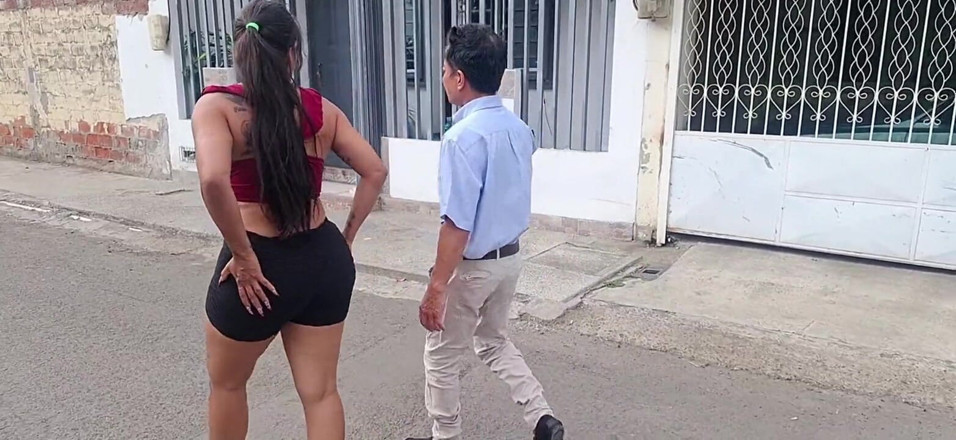 Lady: Sexo con un extraño culona que conocí en la calle
