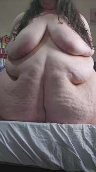 SSBBW Big Belly Jiggle Noisey Bed