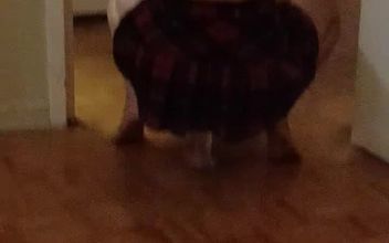 Schoolgirl Dildo Practice Run