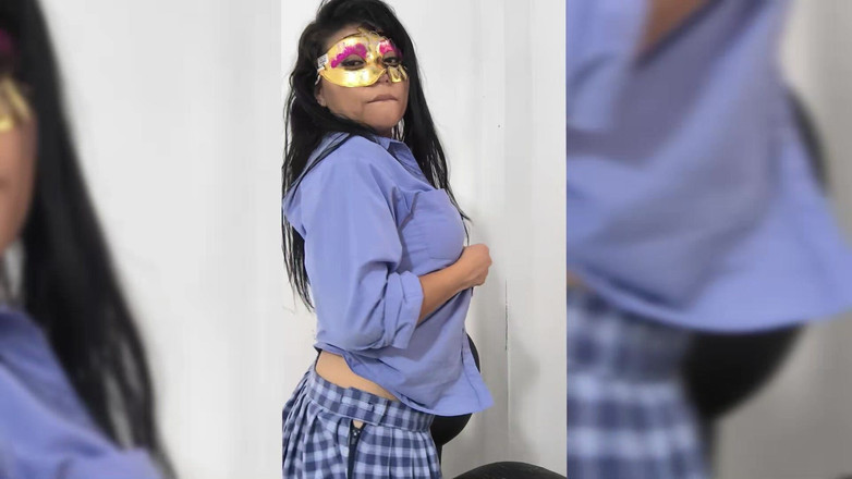 NEGRITA SEXY: Prsatá studentka vede živé pohledy s tímto porno videem