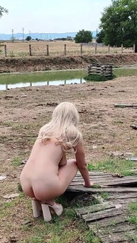 Slave Tih Undresses in the Abandoned Farm